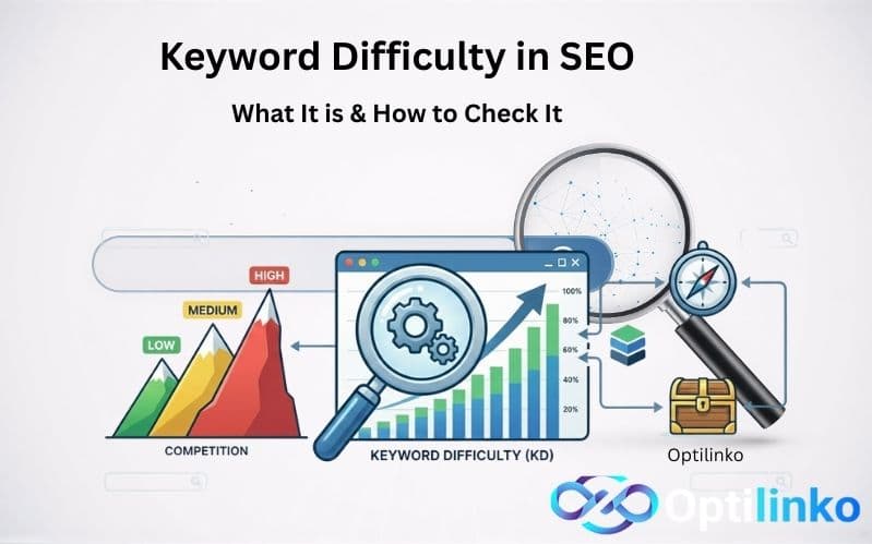 Keyword Difficulty in SEO - Definition, Importance & How to Check It for Better Rankings | Optilinko